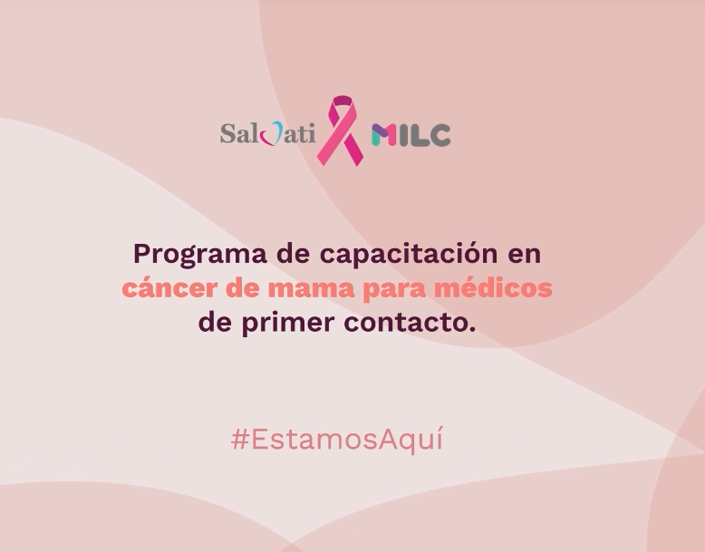 Programa de capacitación en Cáncer de Mama para Médicos de primer contacto